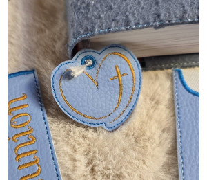 Stickdatei - ITH Anhänger Herz Kreuz